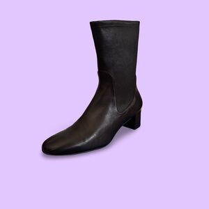 Stuart Weitzman Black Heeled Boots